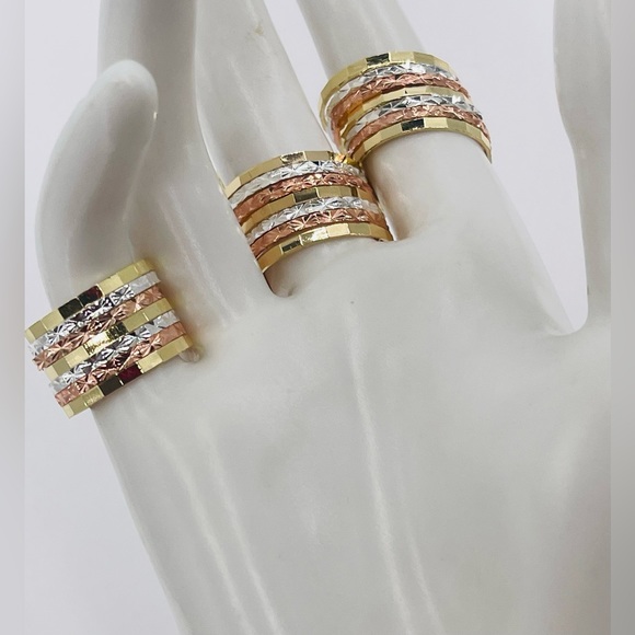 weekly rings image San Judas gold plated 14k size 7 8 9 10 $15 EACH - Picture 7 of 7